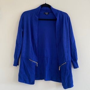 Cobalt cardigan